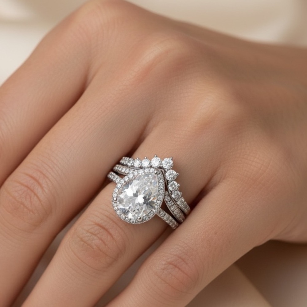 Two New beautiful Pandora Rings, Size 6 & 7